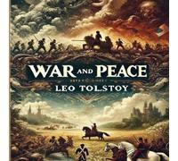 Leo Tolstoy War & Peace(Illustrated) Paperback Book Leo Tolstoy Multicolor