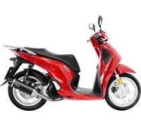 Leovince Nero Honda Sh 125 14061k Homologated Full Line System Black Homologated