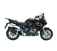 Leo Vince LV-12 exhaust with EG-BE Stainless steel titanium o. black finish