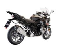 Leo Vince LV-12 exhaust with EG-BE Stainless steel titanium o. black finish