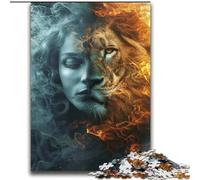 Leo Woman 2000 Piece Jigsaw Puzzles for Adults & Teens, Staycation Kill Time Every Piece Is Unique - Challenging Family Fun Game (70x100cm)