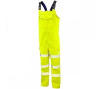 Leo Workwear BB01 Northam ISO 20471 Class 2 Ecoviz 10K Breathable Bib L