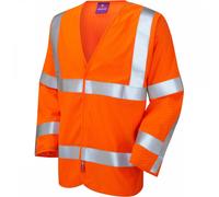 Leo Workwear Meshaw ISO 20471 Class 3 Limited Flame Spread Sleeved (EN 4XL