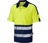 Leo Workwear Watersmeet ISO 20471 Class 1 Dual Colour Coolviz Plus Pol 2XL
