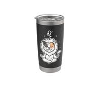 Leo Zen Cat Astrology Stainless Steel Insulated Tumbler