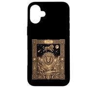 Leo Zodiac Astrology Symbol Tarot Card Style Case for iPhone 16 Plus