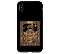 Leo Zodiac Astrology Symbol Tarot Card Style Case for iPhone XS Max