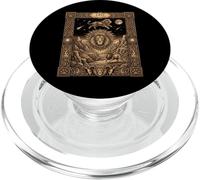 Leo Zodiac Astrology Symbol Tarot Card Style PopSockets PopGrip for MagSafe