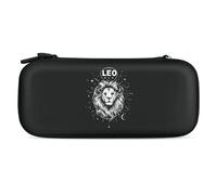 Leo Zodiac Carrying Case Compatible with Switch Hard Travel Storage Bag with 15 Game Card Slots
