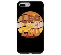 Leo Zodiac Retro Astrology Graphic Warm Tone Wave Sign Case for iPhone 7 Plus/8 Plus