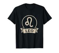 Leo Zodiac Retro Graphic T-Shirt
