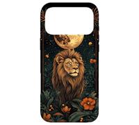 Leo Zodiac Sign Art Deco Celestial Astrology Moon Lion Case for iPhone 17 Pro Max
