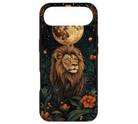 Leo Zodiac Sign Art Deco Celestial Astrology Moon Lion Case for iPhone Air