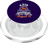 Leo Zodiac Sign August 15 Lion Horoscope Birthday Astrology PopSockets PopGrip for MagSafe