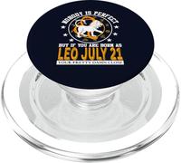 Leo Zodiac Sign July 21 Horoscope Astrology Lion Birthday PopSockets PopGrip for MagSafe