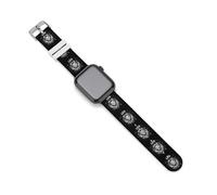 Leo Zodiac Silicone Smartwatch Replacement Bands Compatible with IWatch Wristbands Strap 38mm/40mm