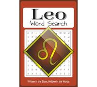 Leo zodiac Themed Word Search Book