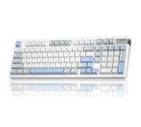 LEOBOG A98 - 96% Mechanical Keyboard Wireless Tri-Mode BT5.0/2.4GHz/USB-C, Creamy Keyboard with Number Pad, Gasket Structure, Hot Swappable, RGB Backlit Gaming Keyboard with Knob for PC/Mac/Windows