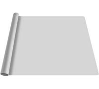 LEOBRO Silicone Mat Large 70 x 50 cm, Grey, 1.3 mm Thick, Non-Stick, Heat Resistant, Craft Mat for Epoxy Resin, Casting, Sewing, Nail Art, Scrapbooking