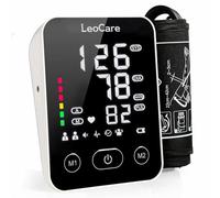 LeoCare Blood Pressure Monitor, CE Certified, Clinically Validated Blood Pressure Machine, Upper Arm BP Monitor for Home use, Irregular Heartbeat Detection Technology, BP Machine