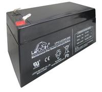 Leoch Battery, Lead Acid, Agm, 12V 3.2AH LP12-3.2
