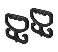 Leoenir Grocery Bag Shopping Bag Holder Handle Carrier Each Handle Holds Up to 80lbs. 2 Pack Carrier Tool… (2 handle)