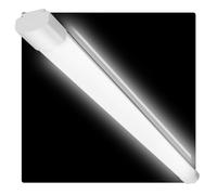 LEOEU 45 W Neon LED 150 cm, Garage Tube, 5000 LM, Strip Light, IP65 Waterproof Ceiling Light, Ceiling Light for Kitchen, Workshop, Basement, Daylight 4000K [Energy Class E]