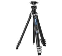 Leofoto AZ-204C+LH-25R Next Generation Carbon Tripod, Ultra Lightweight, Fully Extended, 57.2 inches (147 cm), Storage Height 16.1 inches (41 cm), Load Capacity 11.0 lbs (5 kg), Head Head Sold