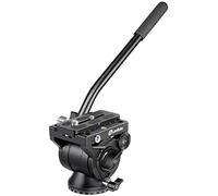 Leofoto - Fluid Video Head - Aircraft Aluminium - Low Weight - Load Capacity: 8 kg - Ideal for Bird Spotters and Nature Filmers - BV-10