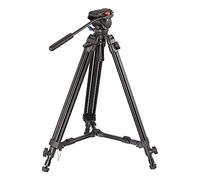 LEOFOTO LF-60 Video Tripod + VT-10 60mm Bowl Fluid Drag Head Bowl
