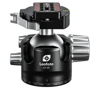 Leofoto LH-LR Ball Head, Lever Release, Bubber Level, Low Profile, 3/8" Srew Hole, Arca Compatible (LH-55LR)