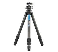 Leofoto LS-324CX+LH-40LR Travel Tripod, Ranger Series, Carbon Fiber, 4 Leg Sections, Lightweight, Ball Head Set