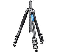 Leofoto LV-324C 4 Section Carbon Fiber Video Tripod with Center Column