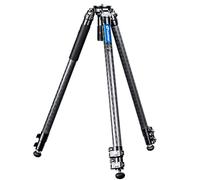 Leofoto LVM-323C 3-Section Carbon Fiber Tripod/Integrated 75mm Bowl/with 75mm Leveling Base/Manba LVM Series Video Tripod System