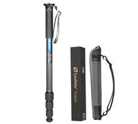 Leofoto MP-284C 65" 4-Section Carbon Fiber Portable Monopod, Lightweight Professional Camera Support for DSLR Cameras and Lenses,Max Load 39.68lb/18kg