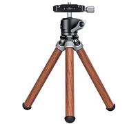 Leofoto MT-02C+LH-22 Mini Traveler Tabletop Tripod with Ball Head kit (Wood Color)