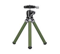 Leofoto MT-02C Mini Table Tripod and LH-22 Ball Head Kit Green Max Load 5kg