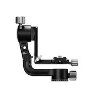 Leofoto PG-2S Portable Folding Gimbal Head, Mini Professional Tripod Head with 360° Pan & Height Adjustable Platform, 15kg/33lb Capacity, CNC Machined for Birding, Sports & Outdoor Photography