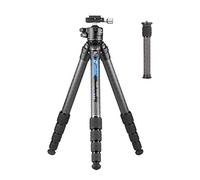 Leofoto - Ranger - Carbon Tripod including Ball Head - Legs adjustable in 3 Angles - Ideal for Macro Photography - LS-325C+LH-40