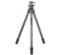 Leofoto - Ranger - Carbon Tripod including Ball Head - Twist-Lock system - Legs adjustable in 3 Angles - Ideal for Macro Photography - LS-323C+LH-40
