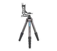 Leofoto - Ranger - Carbon Tripod with Swing Head - Ideal for Sports, Nature and Wildlife Photography - LS-365C+PG-1 - Black