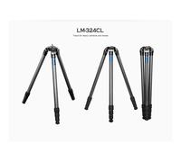 Leofoto Summit LM 324 xtra Long Carbon Tripod 75mm Bowl