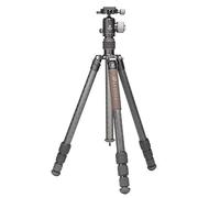 Leofoto - Urban - Carbon Tripod with Ball Head - Max. Height: 161 cm - Easy to Use - Ball Head rotates 360 degrees - LX-254CT + XB-32