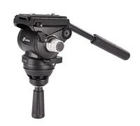 LEOFOTO VT-20 Video Head 75mm Half Ball Fluid Drag / Manfrotto Compatible For 75 Bowl Tripod