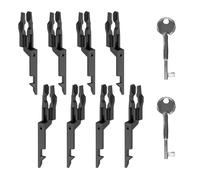 Leogony 10 PCS Fire Alarm Test Key, Call Point Test Key for Reseting Manual Fire Alarm Button