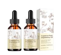 Leogony 2 PCS Cyperus Rotundus Oil for Hair Removal, Reducing Hair Growth (60ml)