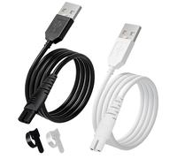 Leogony 2 PCS USB Charger Cable for Water Flosser Waterpik/Pecham/Coslus/Oral b (1.24m/4.07ft)