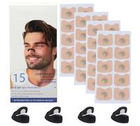 Leogony 20 Pairs Magnetic Nose Strip with 4 Nose Clip, Anti Snoring Sleep Intake Breathing Nose Magnets for Home Outdoor