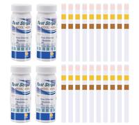 Leogony 200 Pcs Clearwater Test Strips 3 in 1, Accurate Measurement of Ph Alkalinity Free Chlorine for Lazy Spa Hot Tub Swimming Pool