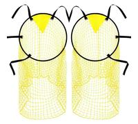 Leogony 2PCS Top Bins Football Targets Net, Soccer Top Corner Goal Target for Shootings Accuracy Training Practice Equipment